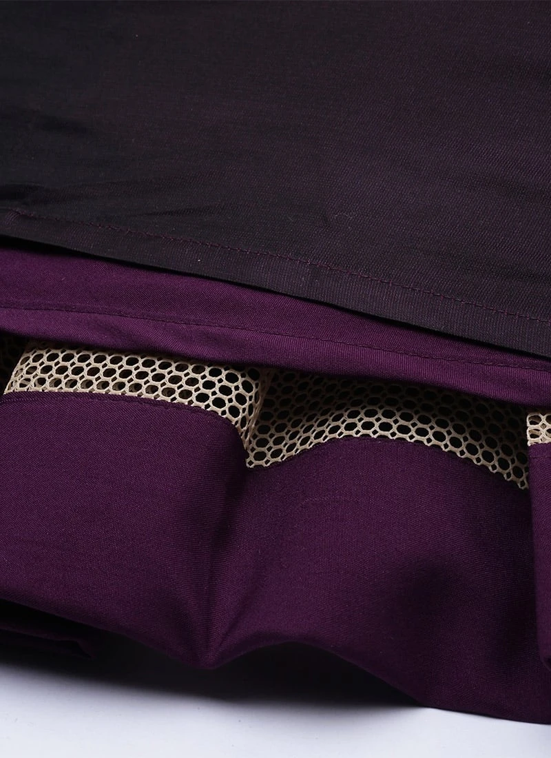 Green N Purple Kali Style Gown After Six Wear 6 Green N Purple Kali Style Gown After Six Wear - Image 6