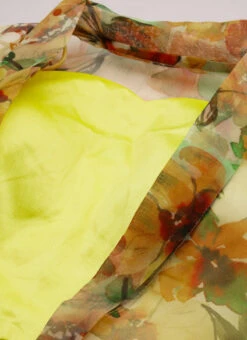 Bottom From Green Organza Palazzo N Jacket Co Ords Set After Six Wear -Indo Clothing Shop Green Organza Palazzo N Jacket Co Ords Set IWBS02209743 rrc1