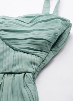 Green Pleated Georgette Gown N Embroidered Jacket Party Wear 14 Green Pleated Georgette Gown N Embroidered Jacket Party Wear -Indo Clothing Shop Green Pleated Georgette Gown N Embroidered Jacket IWBS02304092 rrc3