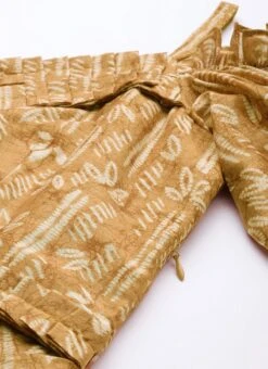 Green Printed Art Silk Cotton Maxi Dress After Six Wear -Indo Clothing Shop Green Printed Art Silk Cotton Maxi Dress DRBS02209822 rrc1 1