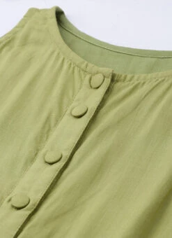 Green Modal Knee Length Dress After Six Wear 12 Green Modal Knee Length Dress After Six Wear -Indo Clothing Shop Green TENCEL Modal Knee Length Dress IWBS02001280 rrc1