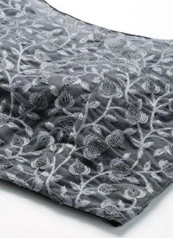 Grey Embroidered Net Blouse Party Wear Festive Wear 12 Grey Embroidered Net Blouse Party Wear Festive Wear -Indo Clothing Shop Grey Embroidered Net Blouse BLBS02210833 rrc1 1