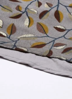 Grey Modal Silk Printed A Line Dress After Six Wear 15 Grey Modal Silk Printed A Line Dress After Six Wear -Indo Clothing Shop Grey Modal Silk Printed A Line Dress DRBS02105419 rrc4