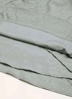 Grey Nylon Sequins Embroidered Jumpsuit After Six Wear 15 Grey Nylon Sequins Embroidered Jumpsuit After Six Wear -Indo Clothing Shop Grey Nylon Sequins Embroidered Jumpsuit DRBS02212507 rrc4 1