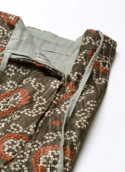 Skirt From Grey Printed Art Silk Sets And Suits After Six Wear -Indo Clothing Shop Grey Printed Art Silk Sets And Suits IWBS02209642 rrc2