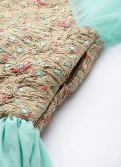 Halter Neck Style Embroidered Gown Party Wear -Indo Clothing Shop Halter Neck Style Embroidered Gown IWBS01909761 rrc1