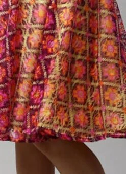 Knee Length Multiclolored Fit N Flared Dress Party Wear 15 Knee Length Multiclolored Fit N Flared Dress Party Wear -Indo Clothing Shop Knee Length Multiclolored Fit N Flared Dress DRBS02006240 rrc4