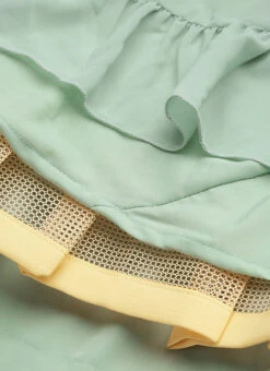 Skirt From Light Peach N Green Embroidered Crop Top N Skirt After Six Wear 15 Skirt From Light Peach N Green Embroidered Crop Top N Skirt After Six Wear -Indo Clothing Shop Light Peach N Green Embroidered Crop Top N Skirt IWBS02301684 rrc4