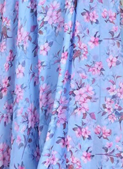 Light Pink Embroidered Chiffon Blouse Festive Wear -Indo Clothing Shop Light Pink Embroidered Chiffon Blouse BLBS02209585 rrc4