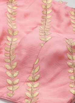 Light Pink Embroidered Chiffon Blouse Wedding Wear 12 Light Pink Embroidered Chiffon Blouse Wedding Wear -Indo Clothing Shop Light Pink Embroidered Chiffon Blouse BLBS02303833 rrc1