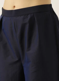 Lilac Hint Silk N Teal Blue Taffeta Kurta Set Festive Wear -Indo Clothing Shop Lilac Hint Silk N Teal Blue Taffeta Kurta Set KSBS02104311 rrc2