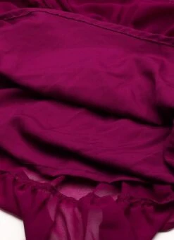 Magenta Georgette Embroidered Jumpsuit Festive Wear 15 Magenta Georgette Embroidered Jumpsuit Festive Wear -Indo Clothing Shop Magenta Georgette Embroidered Jumpsuit DRBS02301697 rrc4