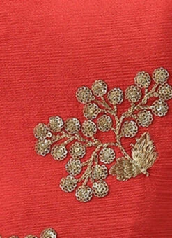 Maroon Chinnon Embroidered Blouse Festive Wear -Indo Clothing Shop Maroon Chinnon Embroidered Blouse BLBS02301949 rrc4