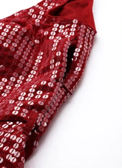 Bottom From Maroon Embroidered Top N Palazzo Set After Six Wear -Indo Clothing Shop Maroon Embroidered Top N Palazzo Set IWBS02303875 rrc3