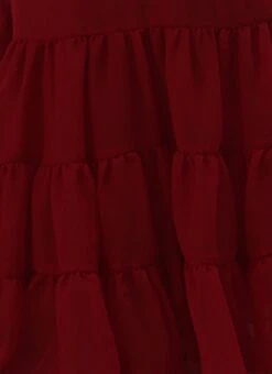 Maroon Georgette Sequins Jumpsuit Festive Wear -Indo Clothing Shop Maroon Georgette Sequins Jumpsuit DRBS02208429 rrc4