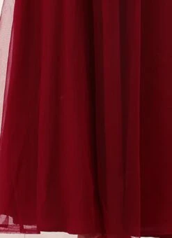 Maroon N Red Embroidered Dress Party Wear -Indo Clothing Shop Maroon N Red Embroidered Dress DRBS02206264 rrc4
