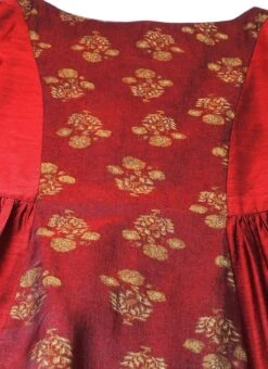 Maroon Printed Kurta Set Festive Wear Wedding Wear 12 Maroon Printed Kurta Set Festive Wear Wedding Wear -Indo Clothing Shop Maroon Printed Kurta Set KSBS02204807 rrc1 1