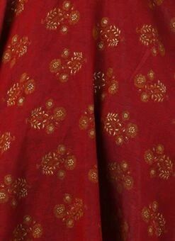 Maroon Printed One Shoulder Dress Party Wear After Six Wear -Indo Clothing Shop Maroon Printed One Shoulder Dress DRBS02205963 rrc4