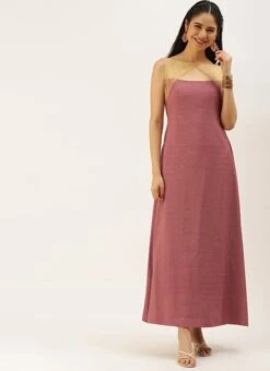 Maroon Sequins Embroidered Dress After Six Wear 10 Maroon Sequins Embroidered Dress After Six Wear -Indo Clothing Shop Maroon Sequins Embroidered Dress DRBS02206274 u