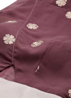 Mauve N White Embroidered Gown Festive Wear -Indo Clothing Shop Mauve N White Embroidered Gown IWBS02207337 rrc1