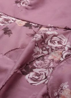 Mauve Organza Digital Printed Dress After Six Wear -Indo Clothing Shop Mauve Organza Digital Printed Dress DRBS02210906 rrc3