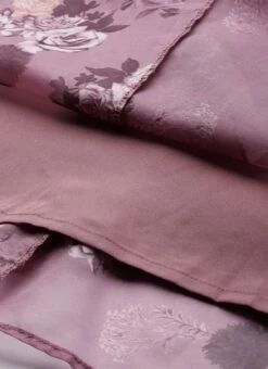 Mauve Organza Digital Printed Dress After Six Wear -Indo Clothing Shop Mauve Organza Digital Printed Dress DRBS02210906 rrc4