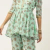 Bottom From Mint Green Digital Printed Embroidered Co Ords Set After Six Wear