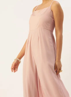 Mint Green Georgette Digital Printed Jumpsuit After Six Wear