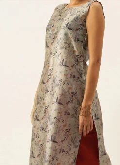 Multicolored Digital Print Palazzo Suit Party Wear