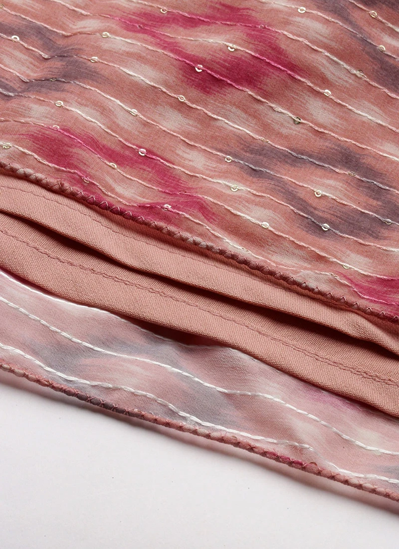 Skirt From Multicolored Digital Printed Co Ords Set After Six Wear 8 Skirt From Multicolored Digital Printed Co Ords Set After Six Wear - Image 8