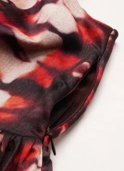 Multicolored Digital Printed Gathered Dress After Six Wear 14 Multicolored Digital Printed Gathered Dress After Six Wear -Indo Clothing Shop Multicolored Digital Printed Gathered Dress DRBS02110843 rrc3