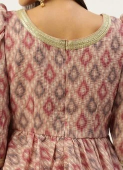 Bottom From Multicolored Digital Printed Georgette Co Ords Set After Six Wear -Indo Clothing Shop Multicolored Digital Printed Georgette Co Ords Set IWBS02211225 rrc2 1