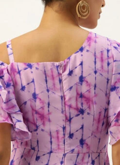 Multicolored Digital Printed Georgette Jumpsuit After Six Wear -Indo Clothing Shop Multicolored Digital Printed Georgette Jumpsuit DRBS02304030 rrc2