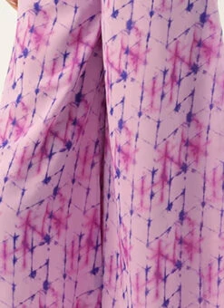 Multicolored Digital Printed Georgette Jumpsuit After Six Wear -Indo Clothing Shop Multicolored Digital Printed Georgette Jumpsuit DRBS02304030 rrc4