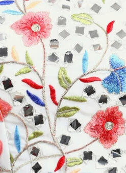 Multicolored Embroidered Blouse Wedding Wear -Indo Clothing Shop Multicolored Embroidered Blouse BLBS02303845 rrc4