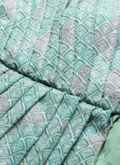 Multicolored Embroidered Indo Western Gown Party Wear -Indo Clothing Shop Multicolored Embroidered Indo Western Gown IWBS02206293 rrc1