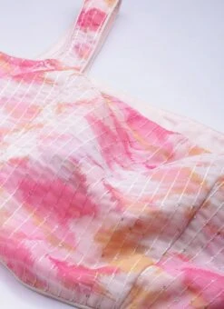 Bottom From Multicolored Georgette Co Ords Set After Six Wear -Indo Clothing Shop Multicolored Georgette Co Ords Set IWBS02302393 rrc1 1