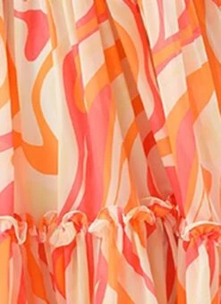 Multicolored Georgette Pinted Tiered Gathers Dress After Six Wear 14 Multicolored Georgette Pinted Tiered Gathers Dress After Six Wear -Indo Clothing Shop Multicolored Georgette Pinted Tiered Gathers Dress DRBS02307654 rrc3