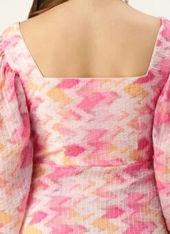 Multicolored Georgette Printed Dress Party Wear 13 Multicolored Georgette Printed Dress Party Wear -Indo Clothing Shop Multicolored Georgette Printed Dress DRBS02302440 rrc2