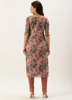 Multicolored Georgette Printed Embroidered Kurti Set Festive Wear After Six Wear 11 Multicolored Georgette Printed Embroidered Kurti Set Festive Wear After Six Wear -Indo Clothing Shop Multicolored Georgette Printed Embroidered Kurti Set KSBS02204749 b