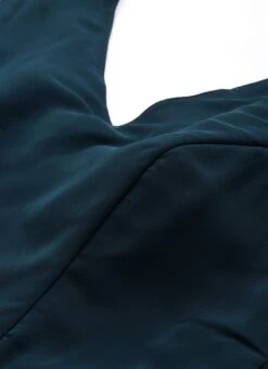 Multicolored Organza Jacket N Teal Blue Dress Festive Wear -Indo Clothing Shop Multicolored Organza Jacket N Teal Blue Dress DRBS02303652 rrc2