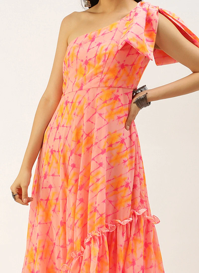 Multicoloured Digital Printed Dress After Six Wear 1 Multicoloured Digital Printed Dress After Six Wear