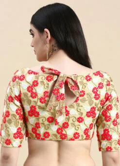Multicoloured Net Embroidered Blouse Festive Wear 13 Multicoloured Net Embroidered Blouse Festive Wear -Indo Clothing Shop Multicoloured Net Embroidered Blouse BLBS02210827 rrc2