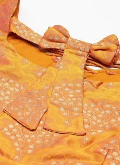 Mustard Kurta N Green Palazzo Set Wedding Wear 12 Mustard Kurta N Green Palazzo Set Wedding Wear -Indo Clothing Shop Mustard Kurta N Green Palazzo Set KSBS02204747 rrc1