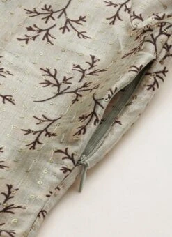 Off White Art Silk Printed Dress After Six Wear 14 Off White Art Silk Printed Dress After Six Wear -Indo Clothing Shop Off White Art Silk Printed Dress DRBS02205900 rrc3