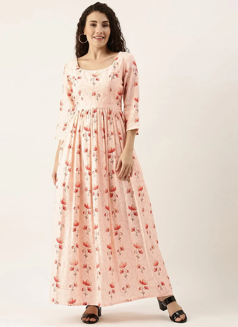 Off White Chanderi Modal Silk Dress After Six Wear 3 Off White Chanderi Modal Silk Dress After Six Wear - Image 3