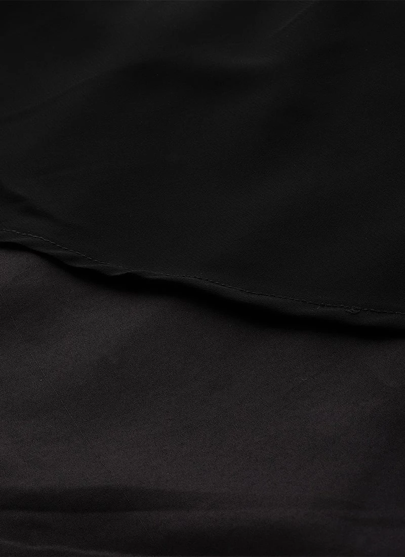 Off White N Black Embroidered Jacket Style Gown After Six Wear 7 Off White N Black Embroidered Jacket Style Gown After Six Wear - Image 7