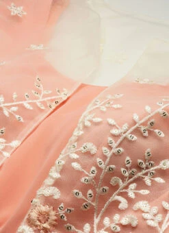 Jacket From Off White Net Embroidered Jacket Style Gown 12 Jacket From Off White Net Embroidered Jacket Style Gown -Indo Clothing Shop Off White Net Embroidered Jacket Style Gown IWBS02301759 rrc1