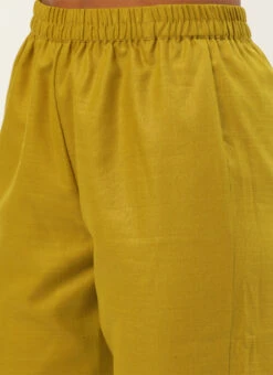 Olive Green Rayon Kurti Set Work Wear Festive Wear -Indo Clothing Shop Olive Green Rayon Kurti Set KSBS02209801 rrc2