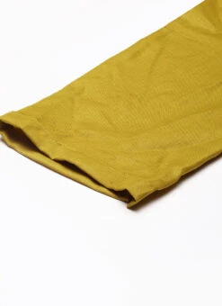 Olive Green Rayon Kurti Set Work Wear Festive Wear -Indo Clothing Shop Olive Green Rayon Kurti Set KSBS02209801 rrc3